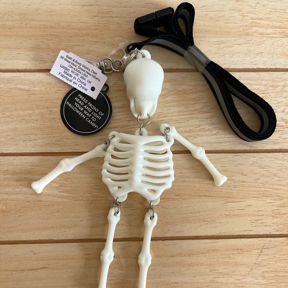 Bath & Body Works Accessories Bbw Wearable Glowinthedark Skeleton